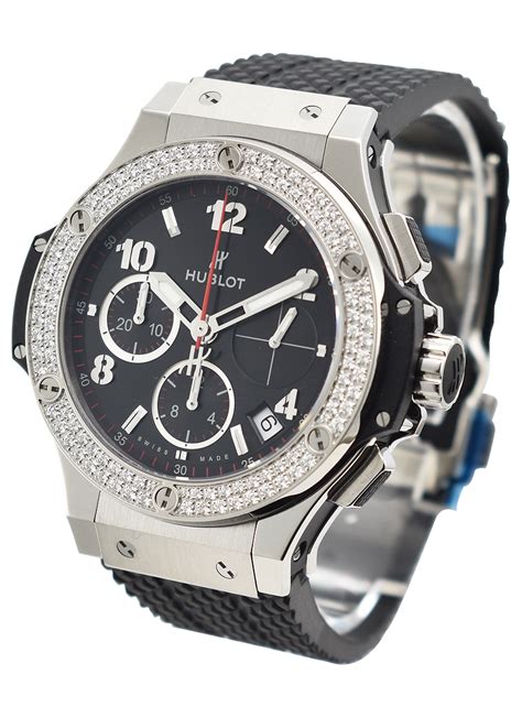 diamonds hublot big bang steel|Hublot diamond bezel.